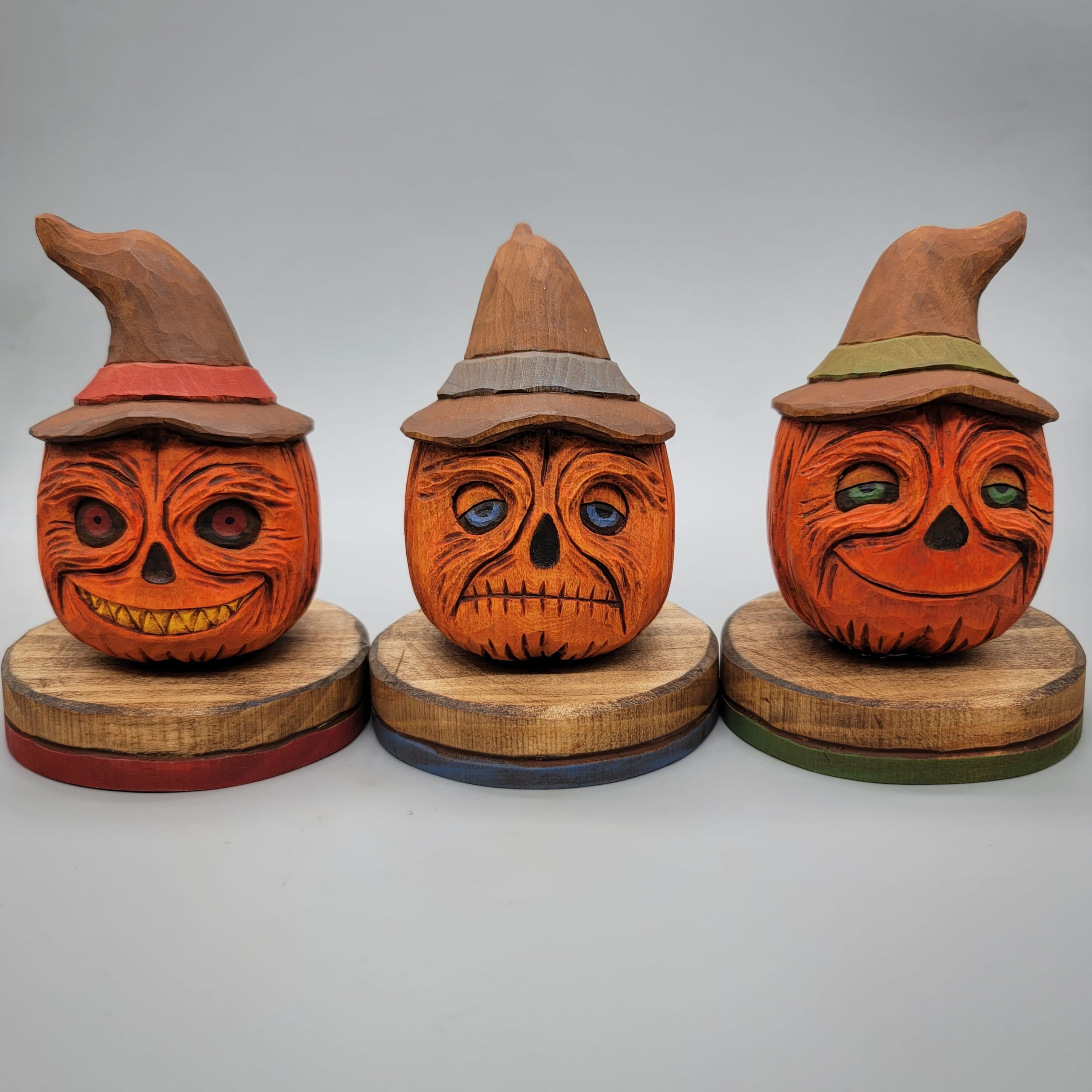 Pumpkin Head Hillbilly trio 