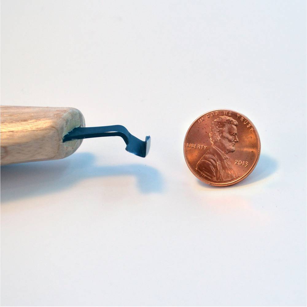 KNL22 3/16 Inch Gouge for Carving Flexcut Left-Handed Scorp 