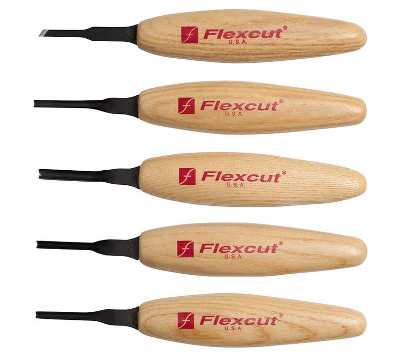 Flexcut 7pc Profile Scraper Set for carving and moulding clean ups – Long  Island Wood Working Supply