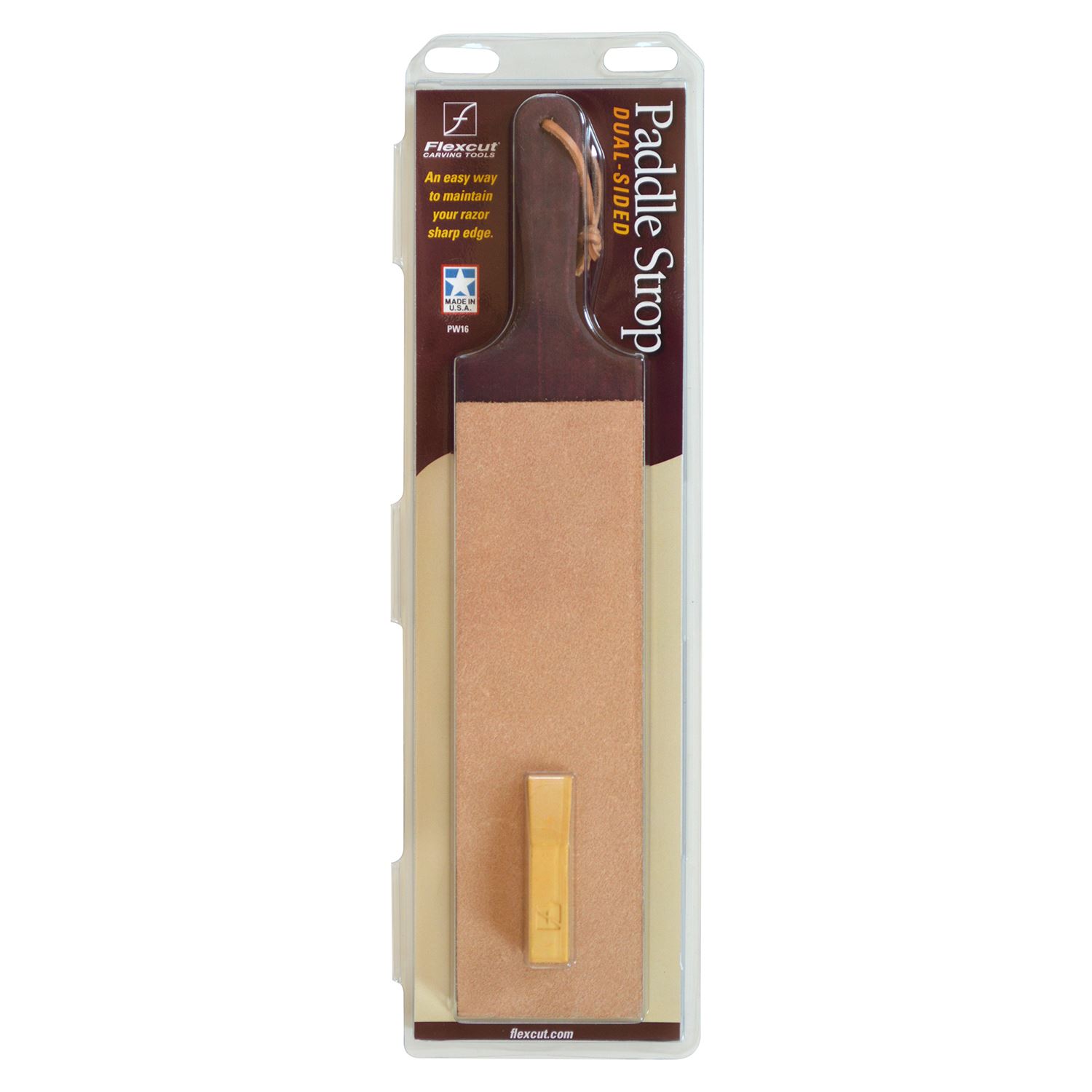 PW16 Flexcut Dual-Sided Paddle Strop - Flexcut Tool Company