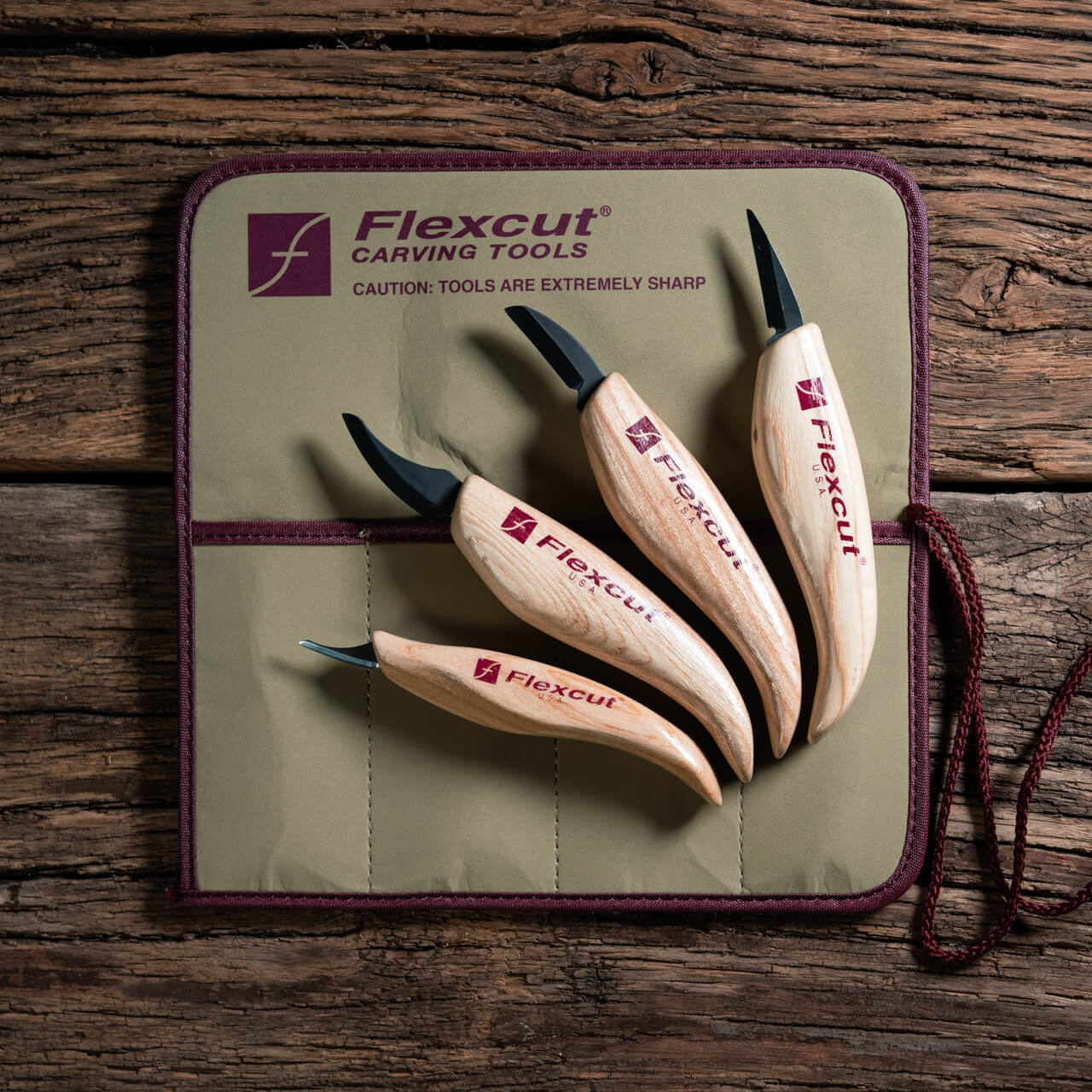 KN100 Carving Knife Set Flexcut Tool Company