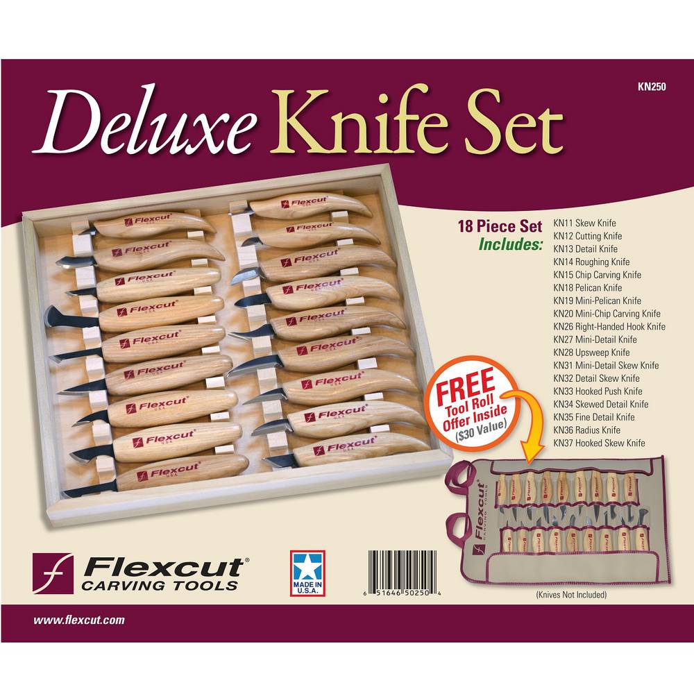 KN70 Spoon Carving Kit - Flexcut Tool Company