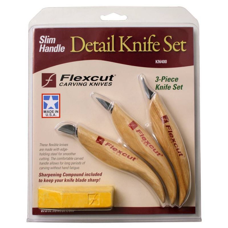 KN400 Detail Knife Set - Flexcut Tool Company