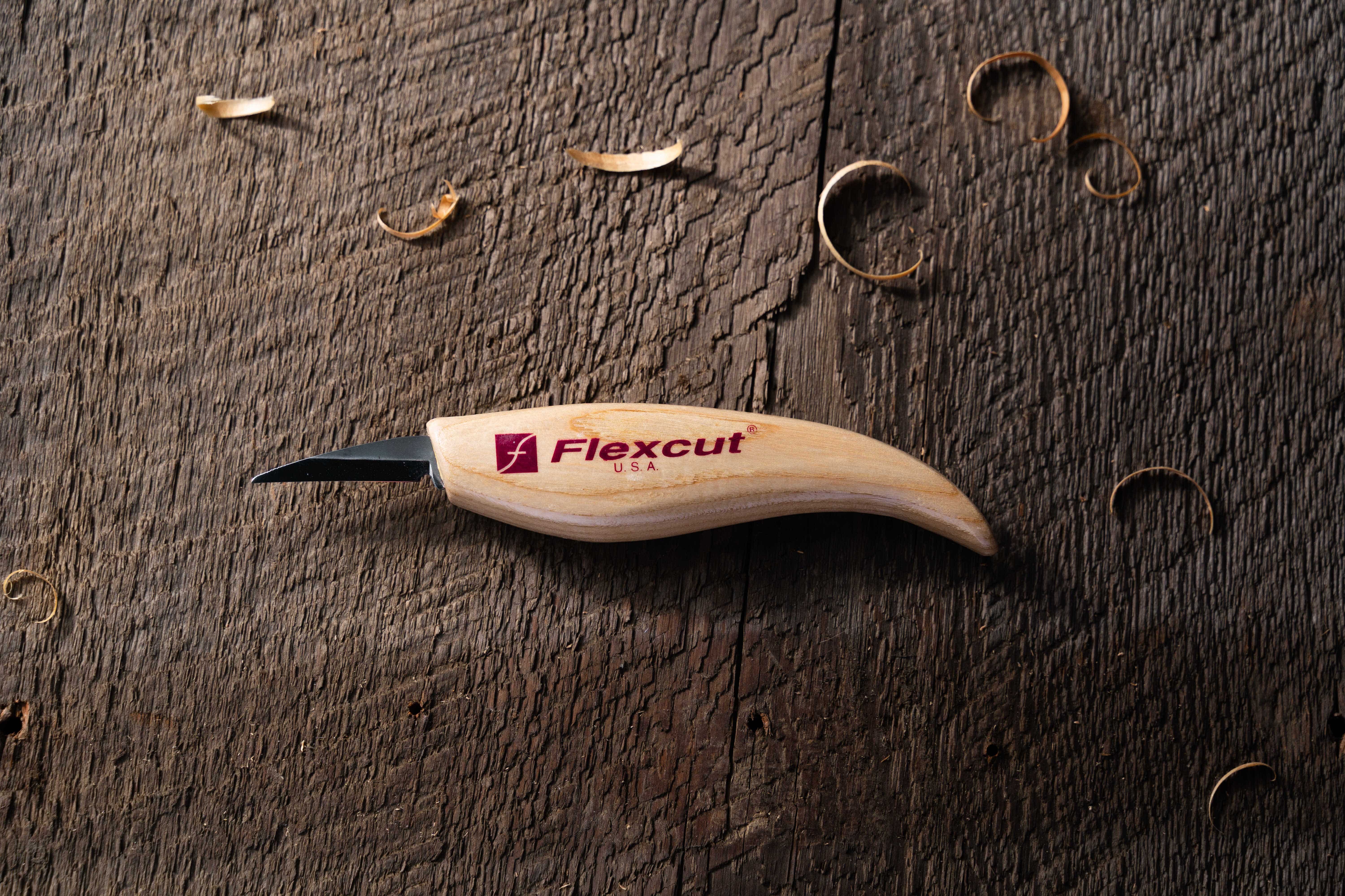 FlexCut® 1.75 Wood Carving Roughing Knife