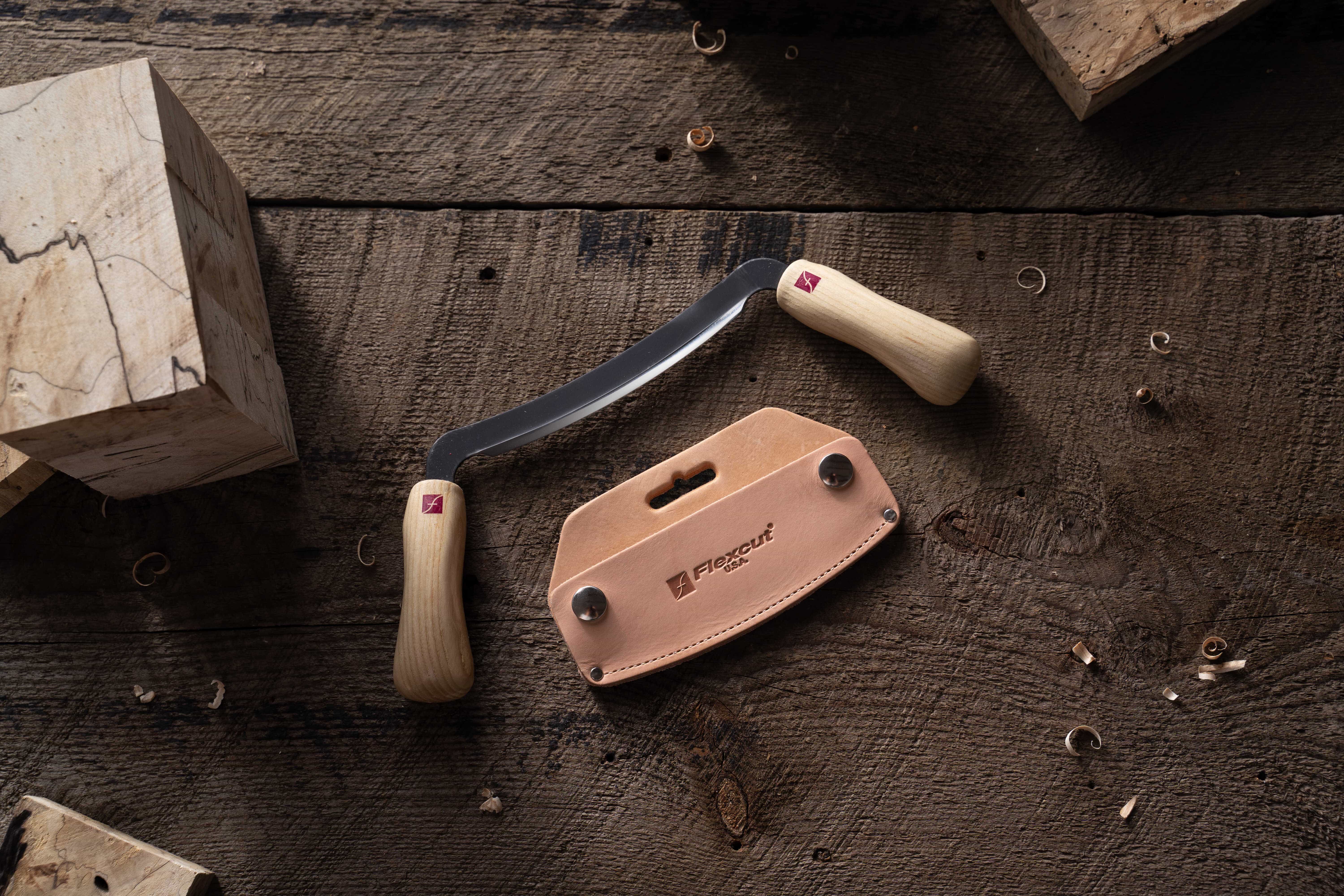 Drawknife, Bevel Up — Jason A. Lonon, Toolmaker