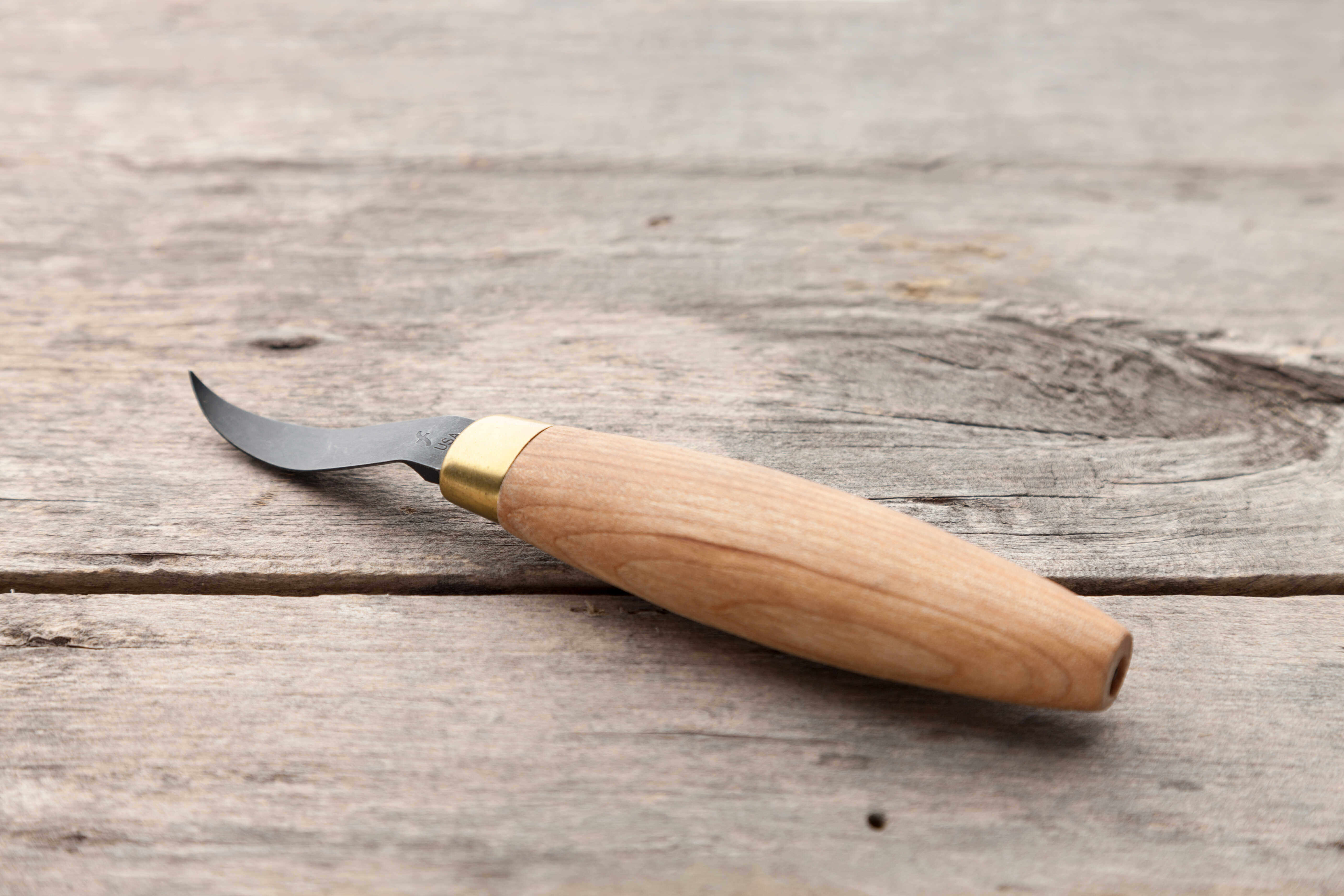 Wood Carving Knife - Spear Point